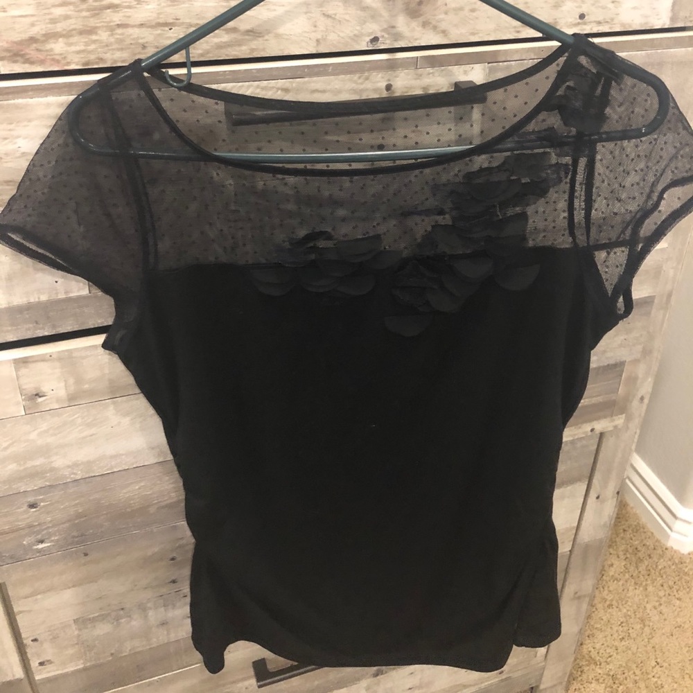 WHBM Black Top